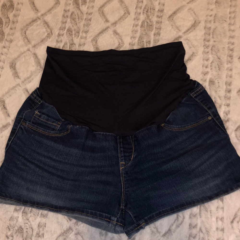 Maternity Jean shorts
